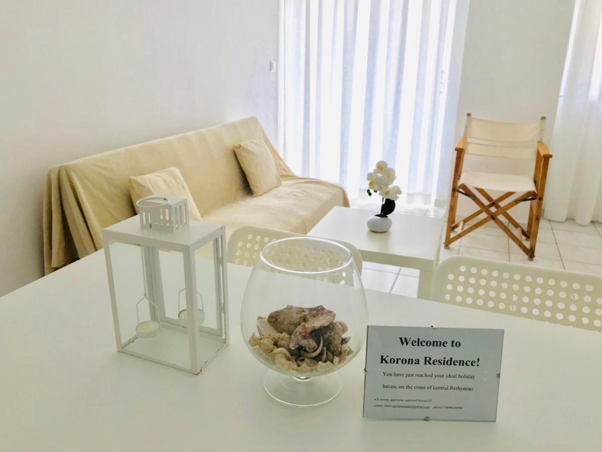 Korona Beach Apartments II Rethymno  Ngoại thất bức ảnh
